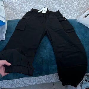 Womens Black Cargo Pants